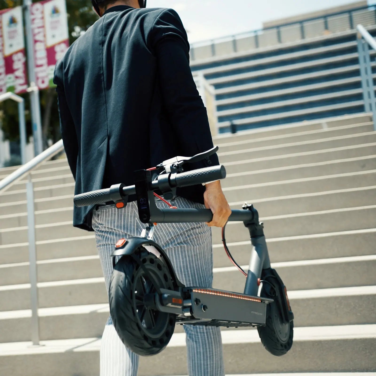 Hiboy S2 Pro Electric Scooter For Commuting with Cable Lock