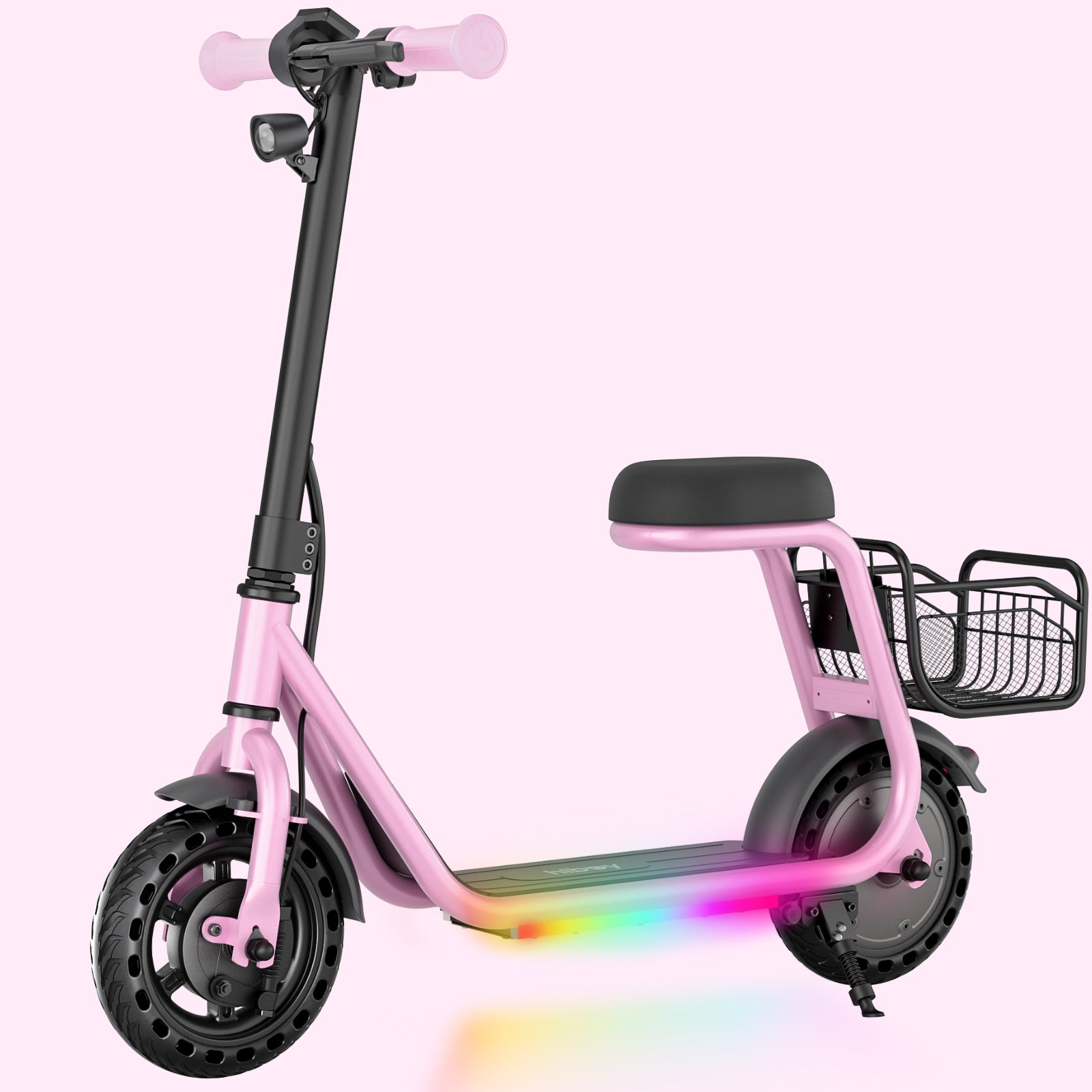Hiboy Q2 Lite-A Kids Electric Scooter with Basket and Seat